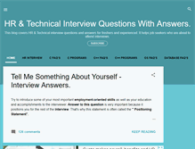 Tablet Screenshot of interview-made-easy.com